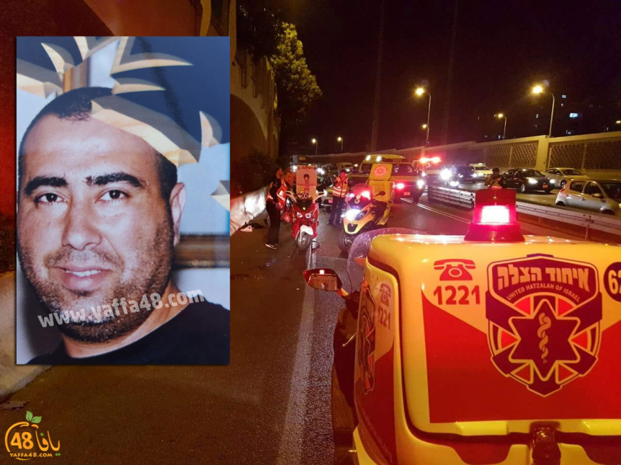 يافا: مصرع المواطن سامر سمير حرز الله "42 عاماً" بحادث دهس في مفرق فولفسون 